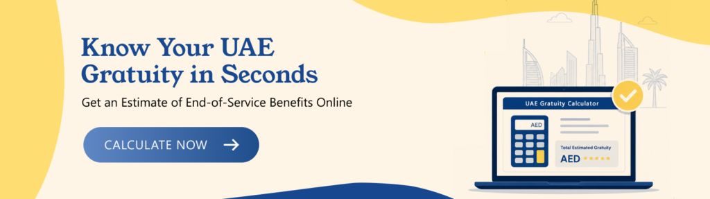 UAE Gratuity Calculator CTA image