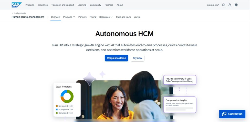 Best HR Software in UAE_SAPSuccessFactors Image